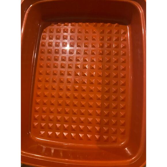 Lot of 2 Tupperware 1970s Vintage Season - Serve Meat Marinade Container 1518-3 - Picture 9 of 9